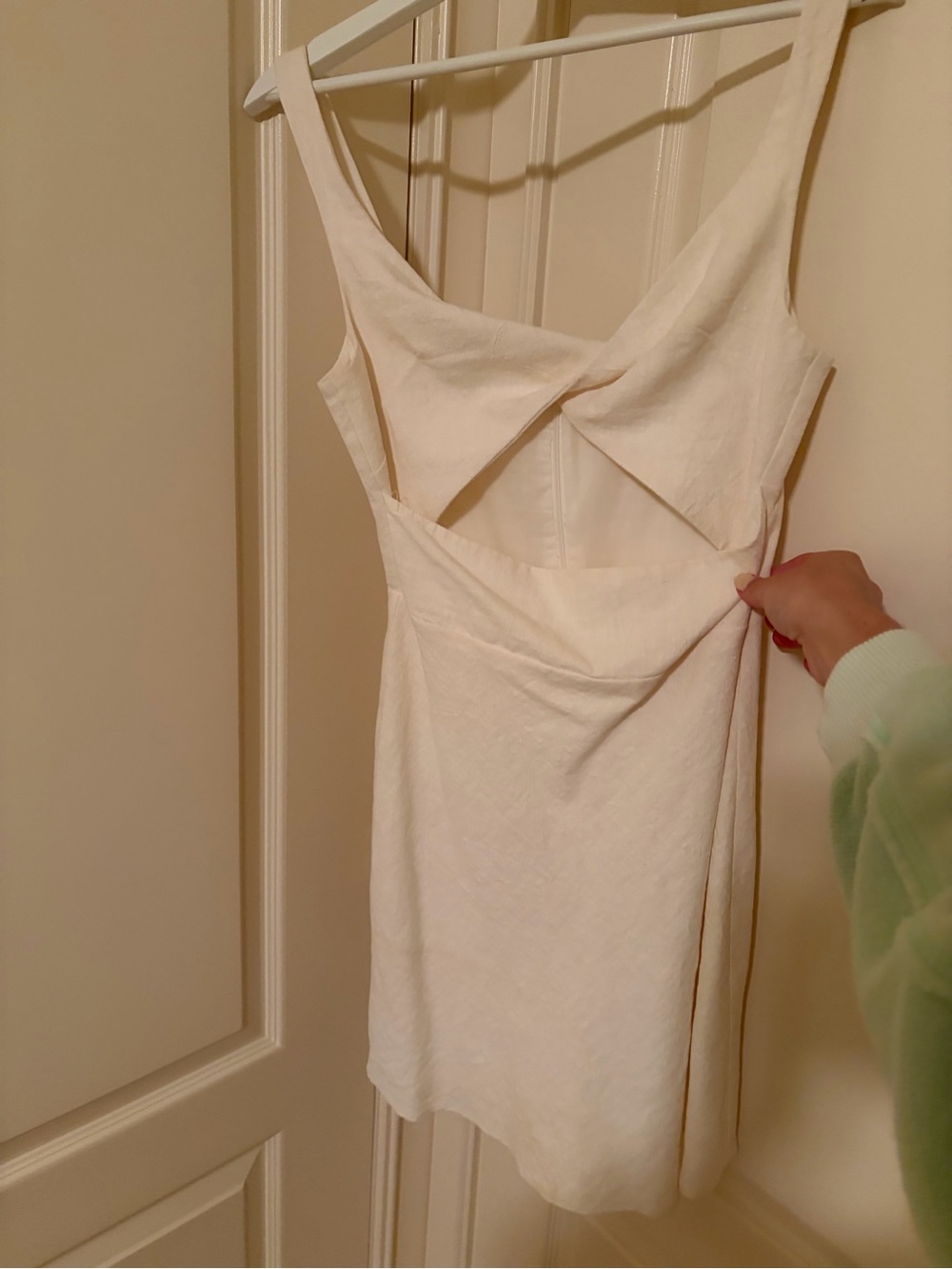 Bec & Bridge White Mini Dress